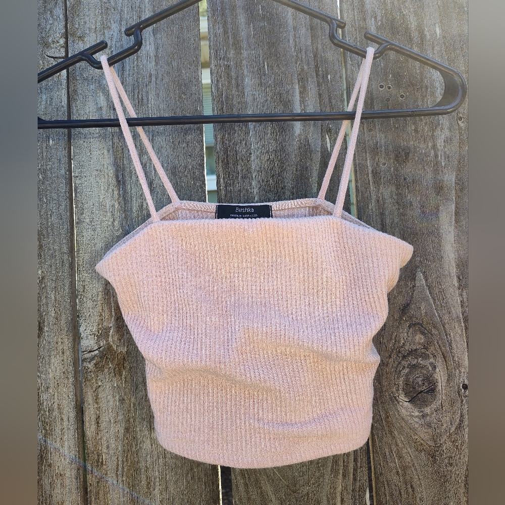 Women's bershka crop tank